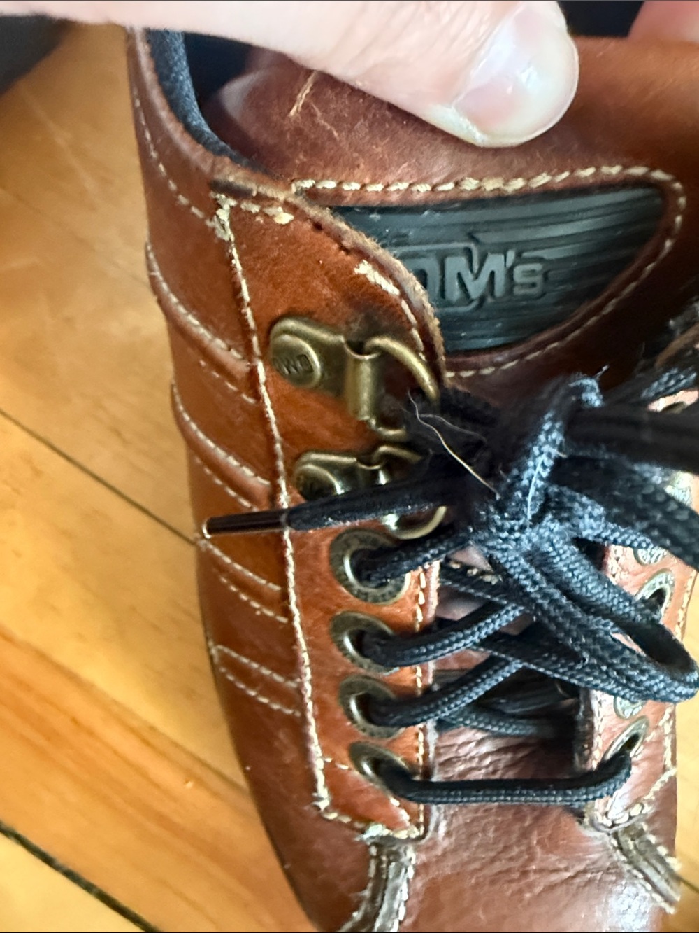 Doc Martens Brown Bowler Shoe - Picture 4 of 6